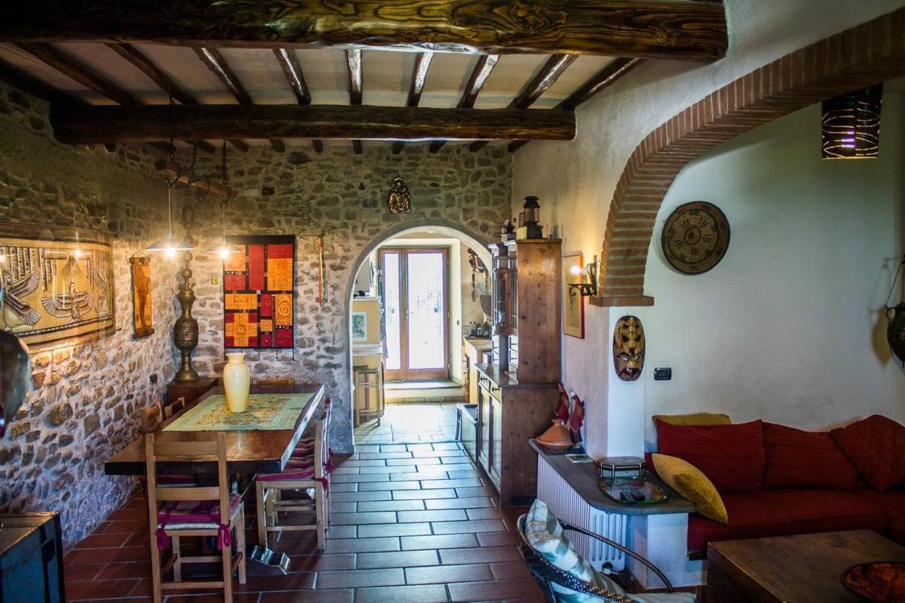 Tuscan Hills Near Florence - Stone House Vicchio Exterior foto